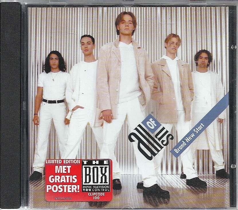 cd van All of us - Brand new start, Verzenden, Zo goed als nieuw