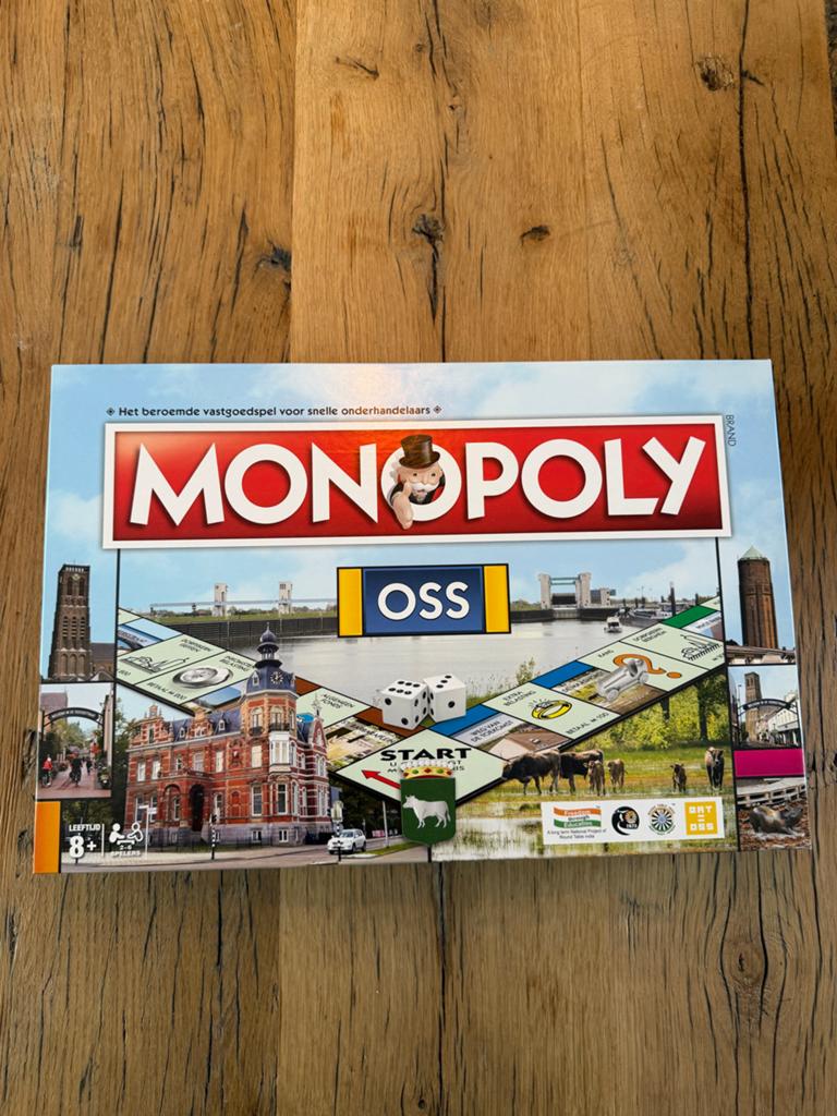 Monopoly Oss - Originele editie, zo goed als nieuw!, Drie of vier spelers, Ophalen of Verzenden, Zo goed als nieuw