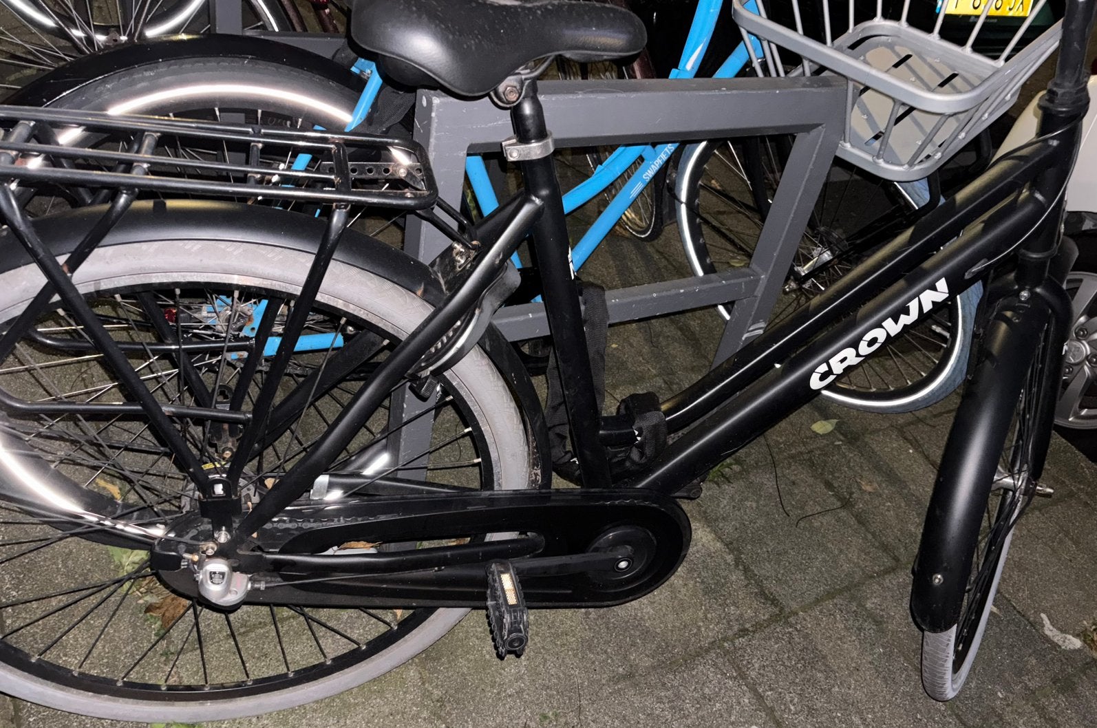 Fiets crown, Fietsen en Brommers, Ophalen, Gebruikt, Handrem