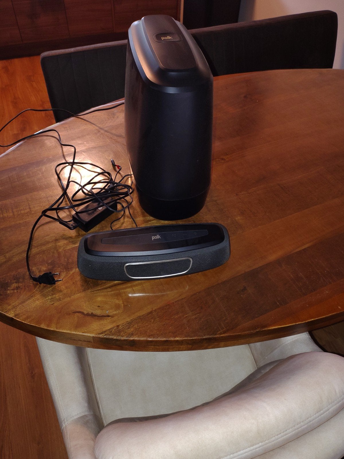 Polk MagniFi Mini Soundbar met Subwoofer, Gebruikt, Ophalen, 150 watt of meer, Overige merken