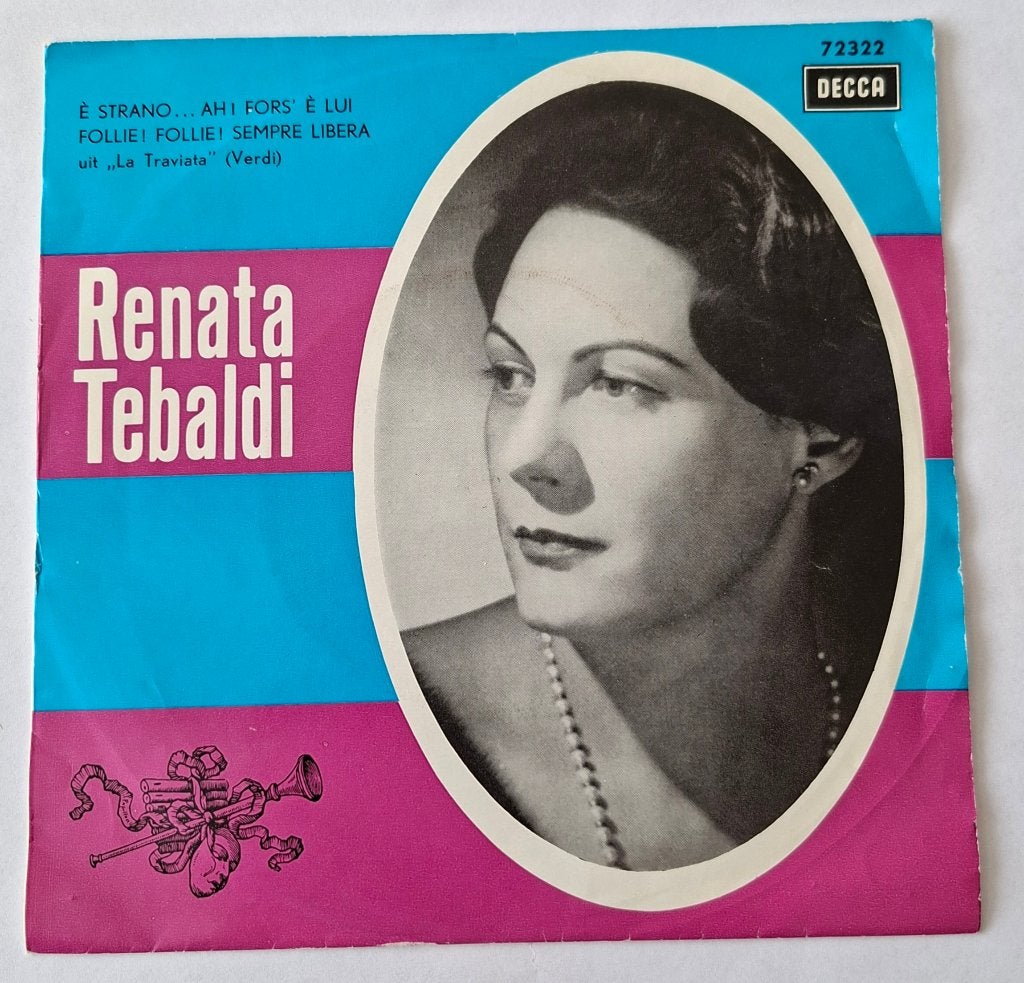 Renata Tebaldi - E strano Ah! Fors e lui, Cd's en Dvd's, Vinyl Singles, Gebruikt, Klassiek, Ophalen of Verzenden