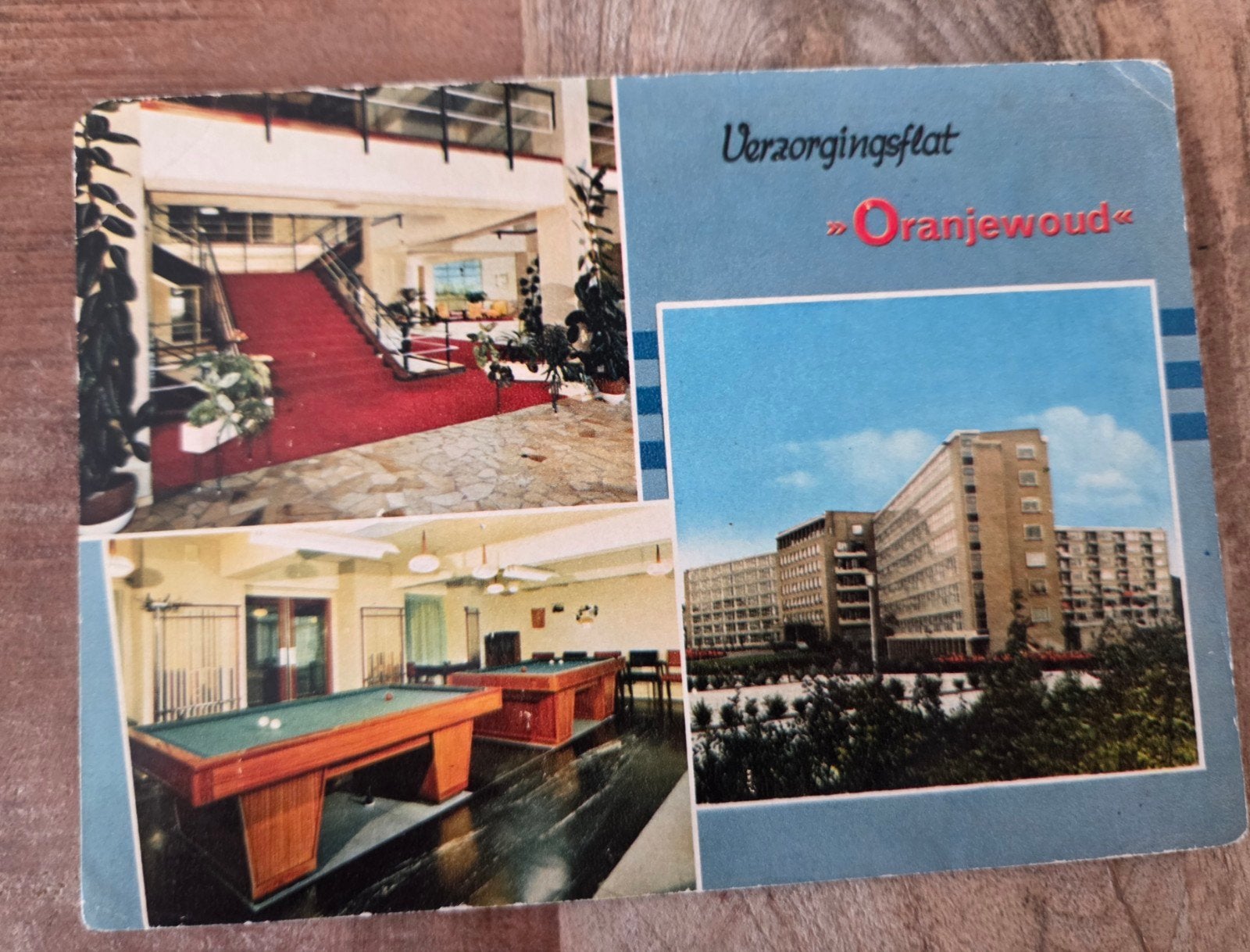 Verzorgingsflat Oranjewoud - Heereveen, Verzenden, 1960 tot 1980, Ongelopen, Friesland