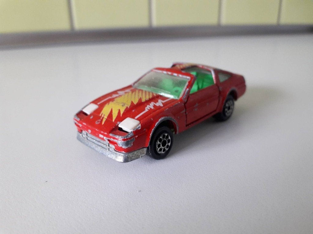 nissan 300 zx turbo             majorette      nissan 300 zx, Ophalen of Verzenden, Gebruikt, Auto