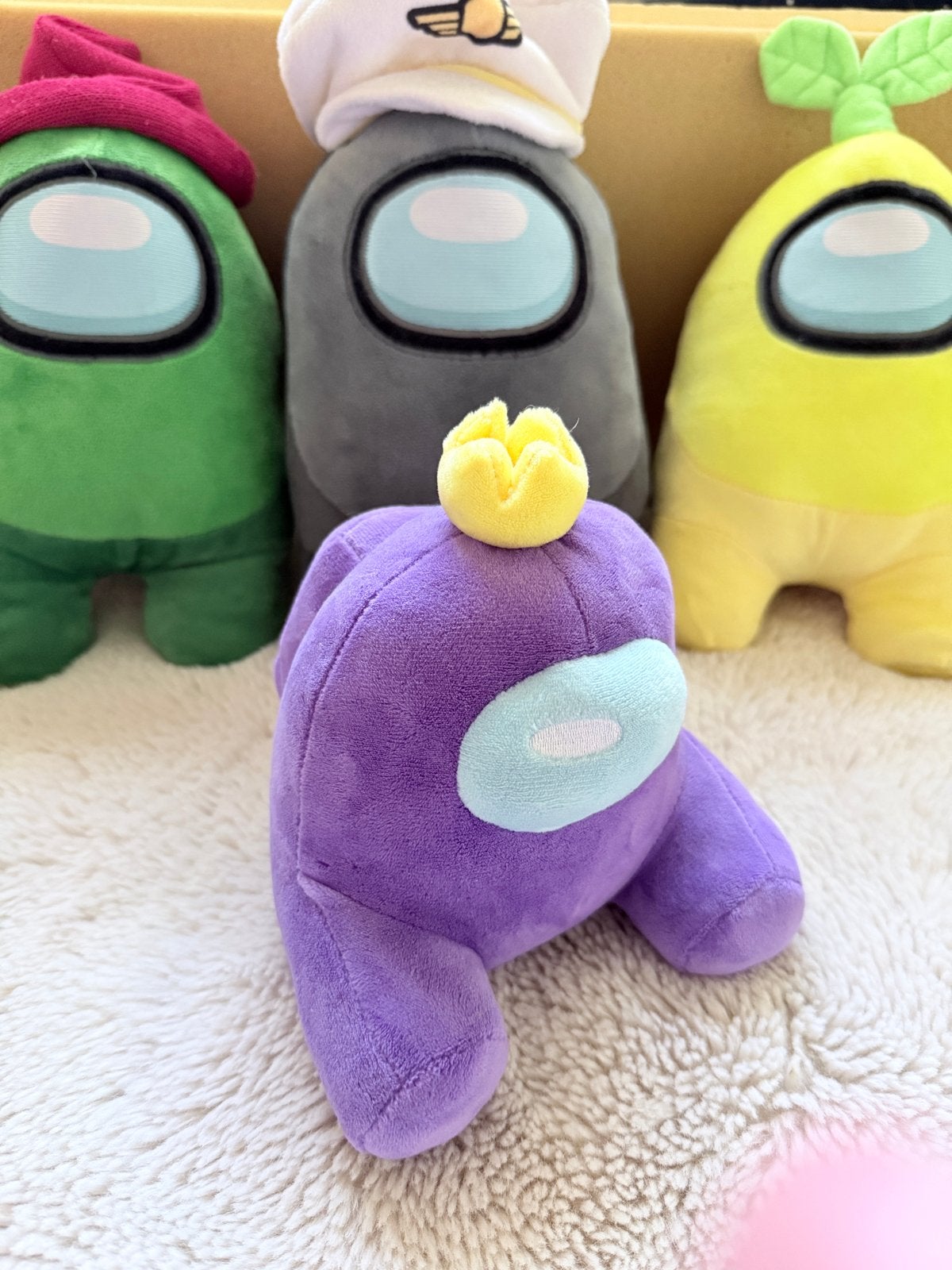 Among Us, Stitch en Angry Birds knuffels, Overige typen, Ophalen of Verzenden, Met label, Middelgroot (20 tot 80 cm)