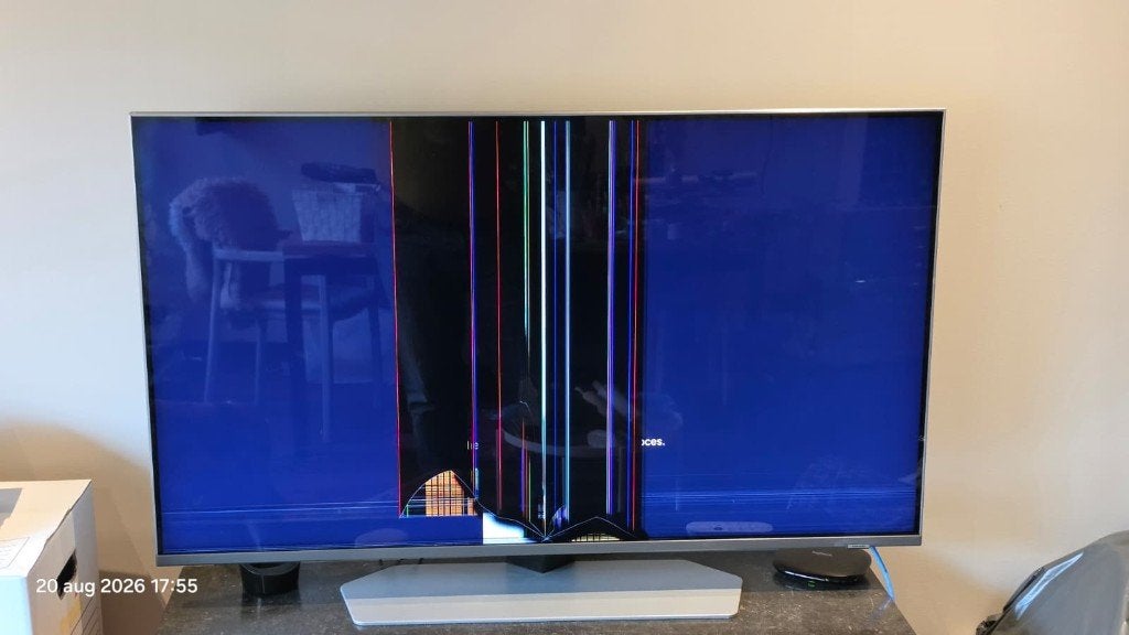 43 inch QLED Samsung TV - Defect beeldscherm, Ophalen, QLED, 50 Hz, Samsung