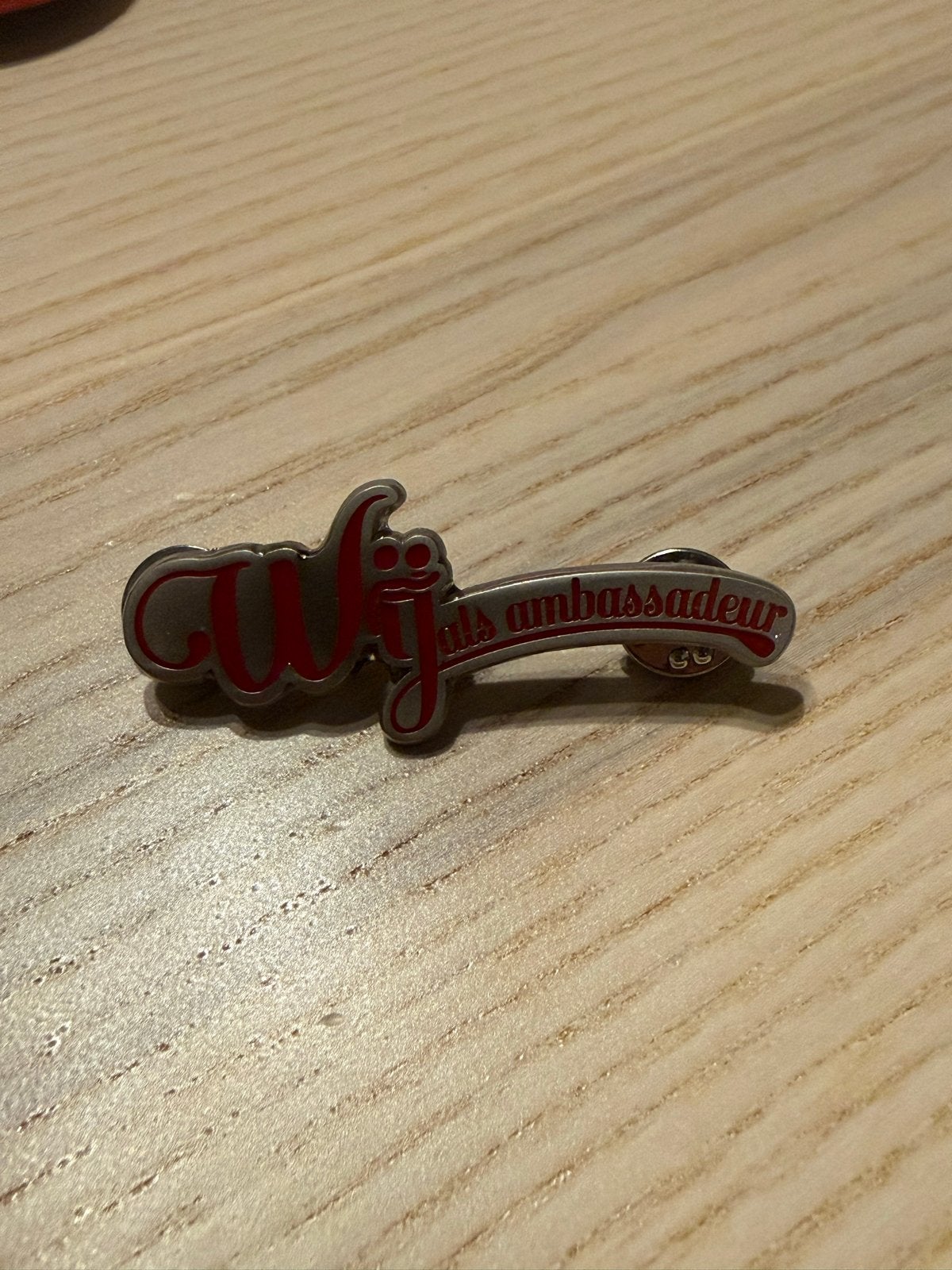 Efteling pin - Wij als ambassadeur 2017, Verzenden, Zo goed als nieuw, Button of Speldje