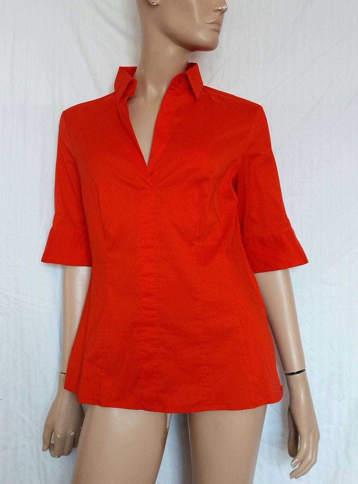 HUGO BOSS Blouse,  Maat 40 - 42, Kleding | Dames, Ophalen of Verzenden, Zo goed als nieuw, Maat 38/40 (M), Rood