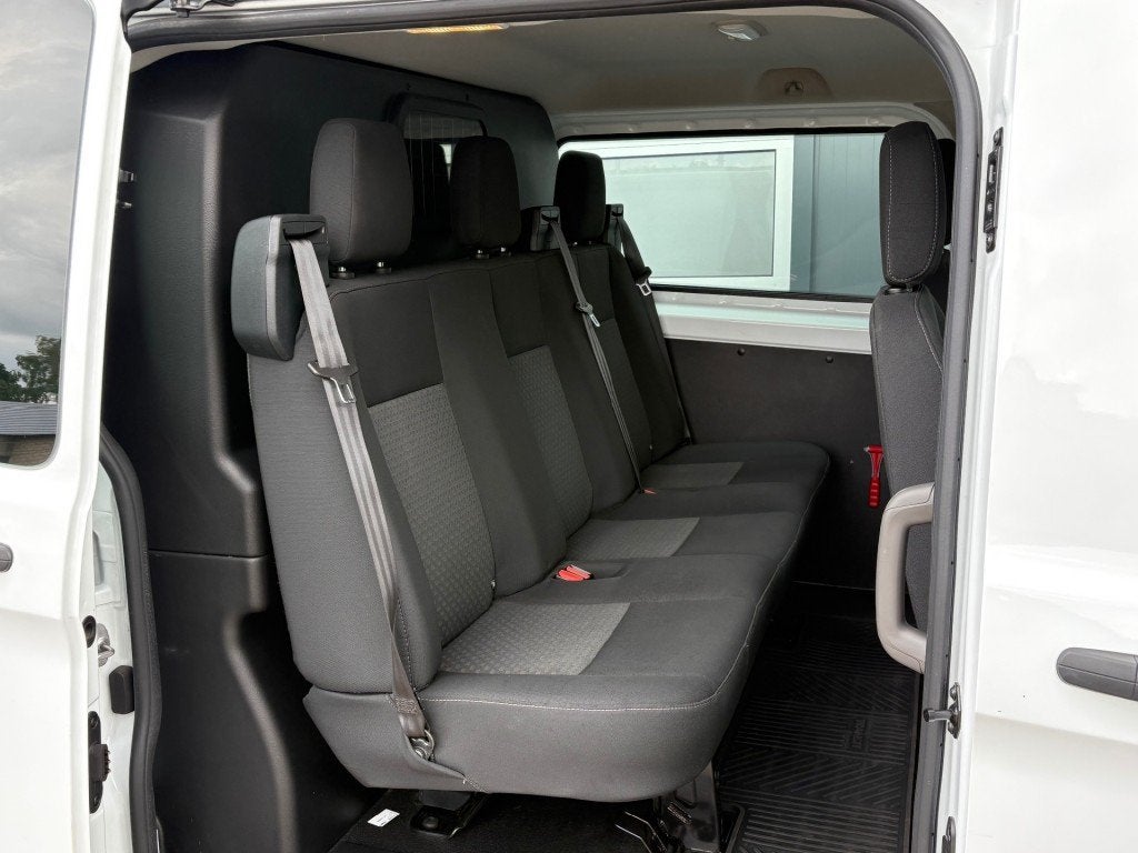 Ford TRANSIT Custom 2.0 TDCI 170 PK L2 Dubbelcabine Automaat, 4 cilinders, 1850 kg, Wit, 14 km/l