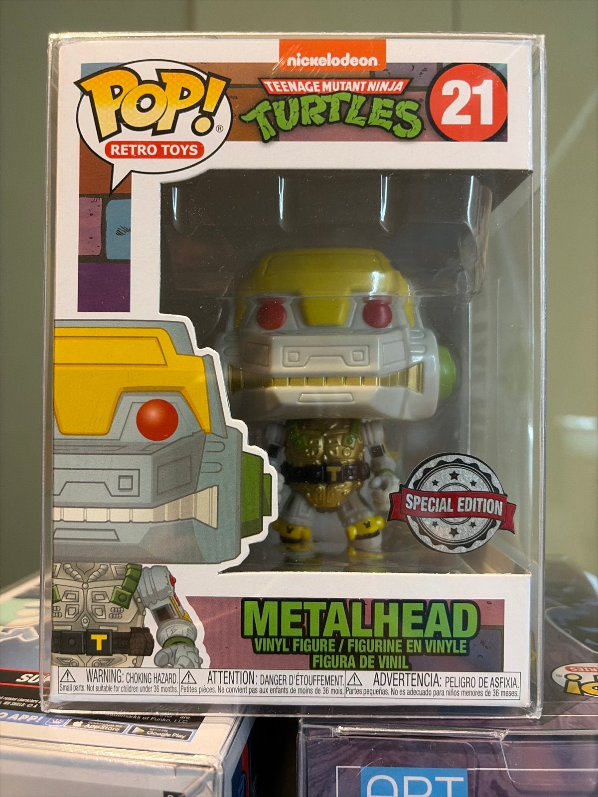 Funko Pop! Retro Toys TMNT 21 Metalhead Special Edition, Verzamelen, Ophalen of Verzenden, Nieuw