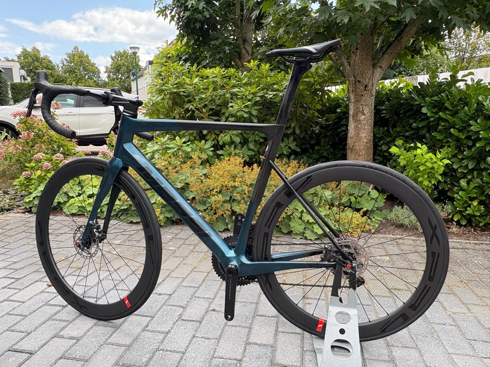 Massi Arrow  carbon racefiets met Shimano Ultegra Di2, Fietsen en Brommers, 28 inch, Carbon, Zo goed als nieuw, Meer dan 20 versnellingen