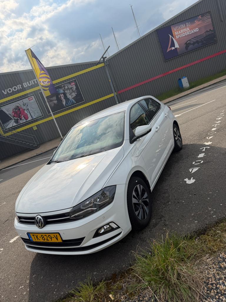 Volkswagen Polo 1.0 TSI 95PK 5D Bluemotion 7-DSG 2018 Wit, Stof, 95 pk, Origineel Nederlands, Particulier
