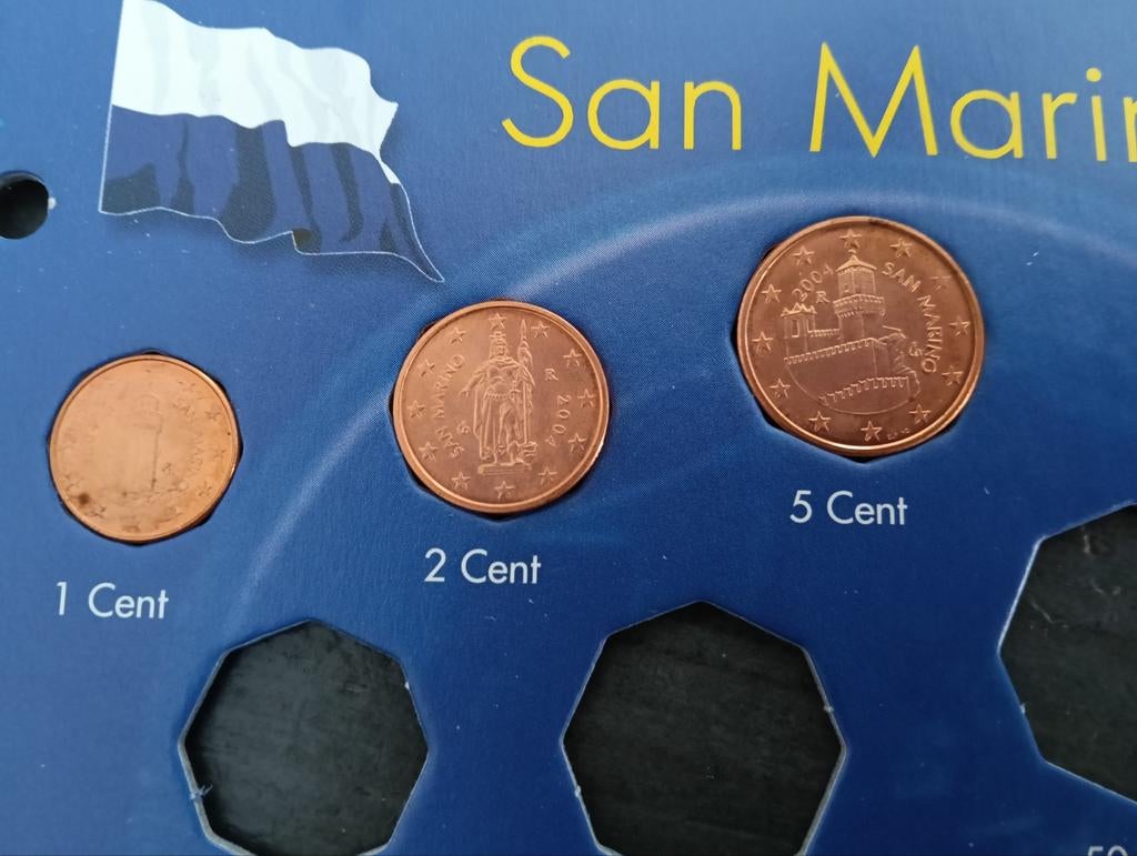 Euro munten, San Morino, Ophalen of Verzenden, San Marino, 2 euro, Losse munt