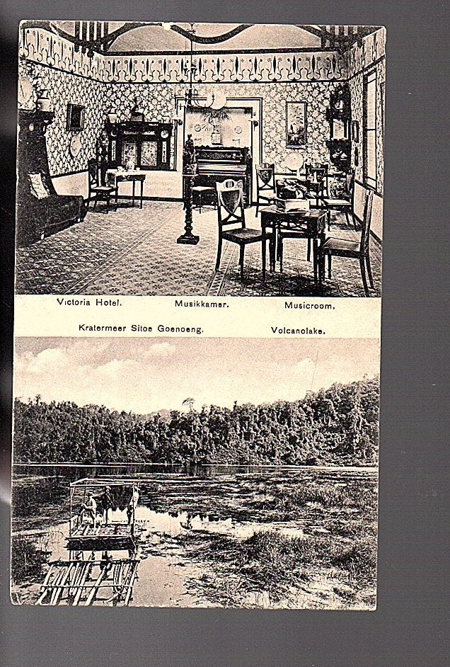 Ned Indië  1905 Soekaboemi Victoria Hotel Music room etc, Ophalen, Voor 1920, Buiten Europa