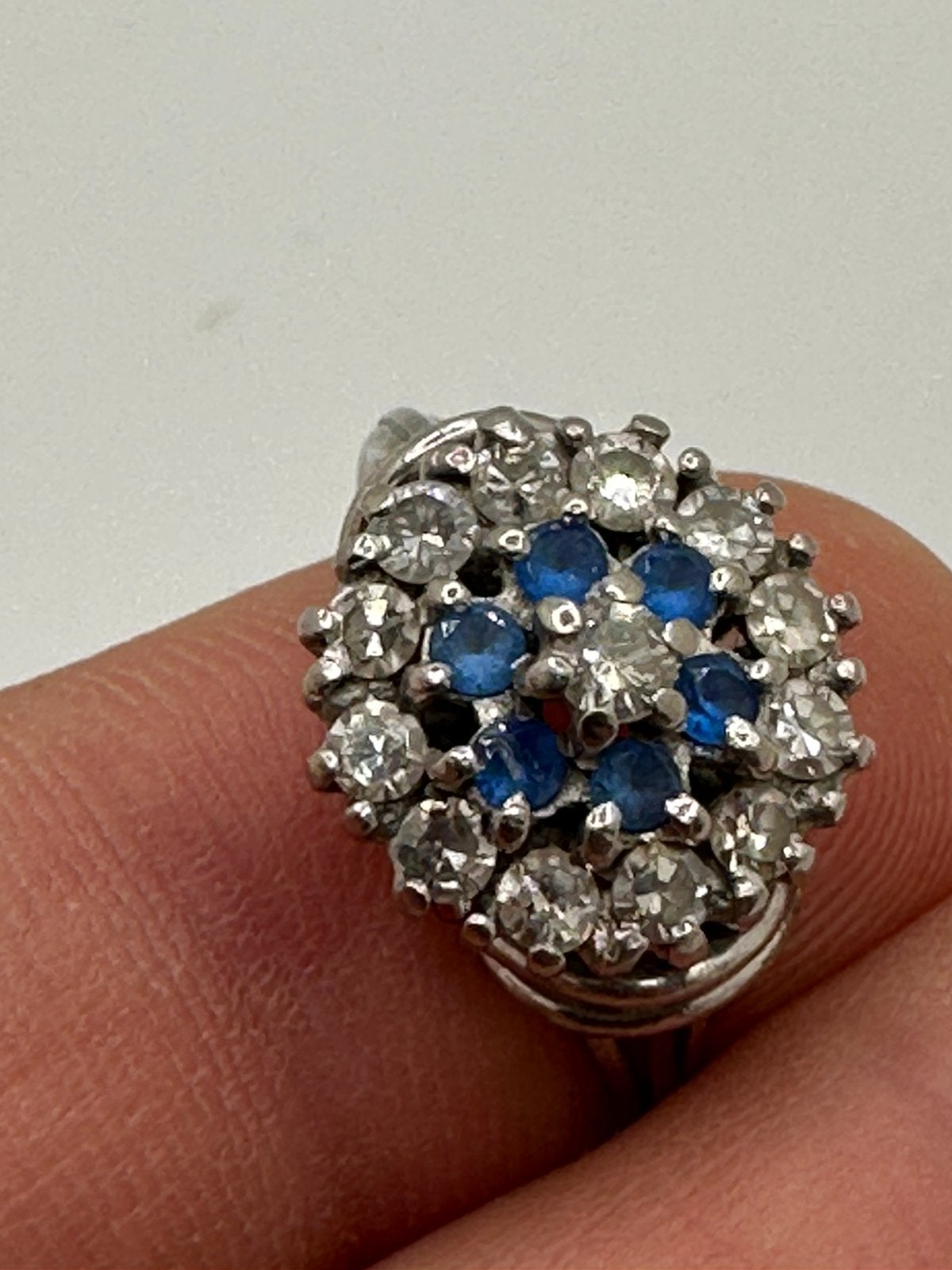 Antieke Ring (1908-1920) in 18k Goud, Ophalen of Verzenden, Zo goed als nieuw, Goud, Dame