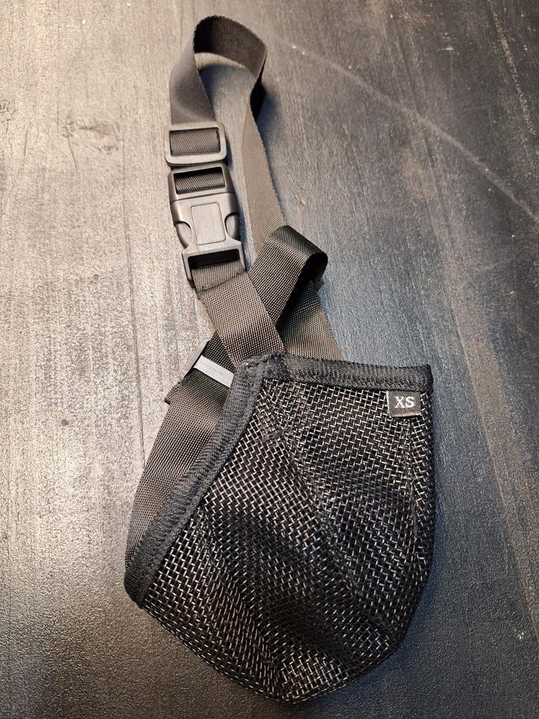 Muilkorf. Nieuw.  Maat XS. Kleur is zwart, Ophalen of Verzenden, Nieuw