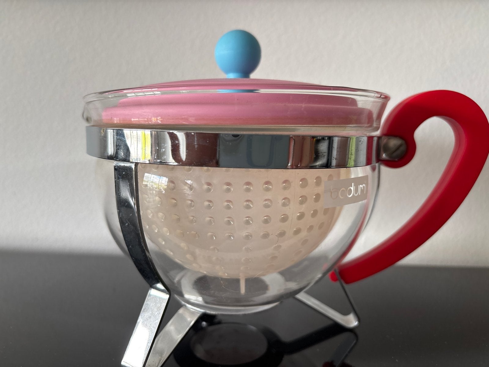 Design Bodum theepot, Theepot/fluitketel, Glas, Bodum, Ophalen of Verzenden