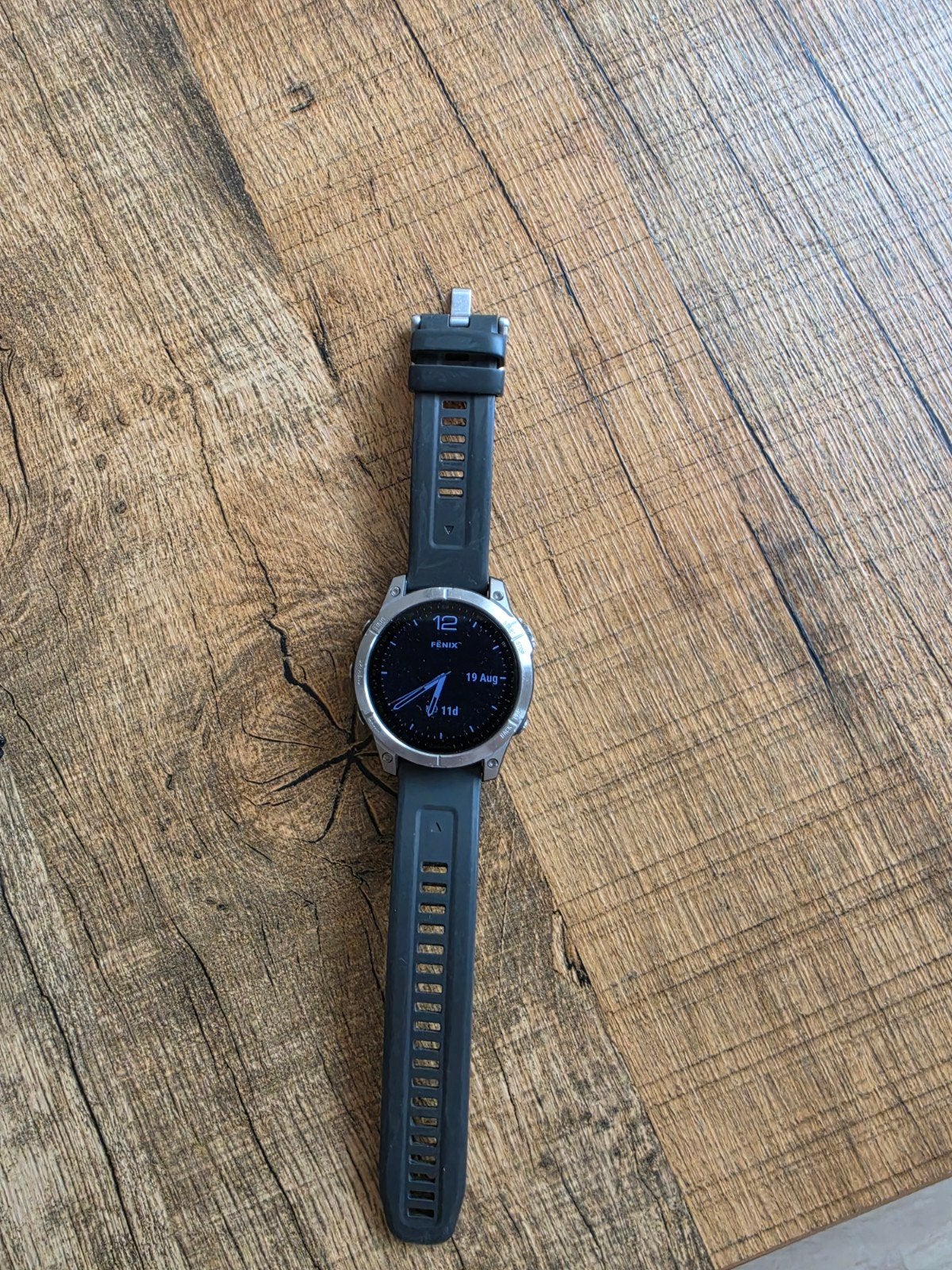 Garmin Fenix 7 Smartwatch - Grijs/Zwart, Ophalen, Garmin, Zo goed als nieuw, Waterdicht