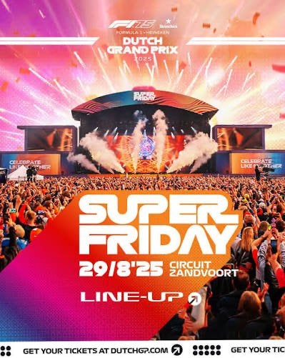 **2x Dutch Grand Prix Super Friday  - Tarzan Grandstand 1**, Twee personen