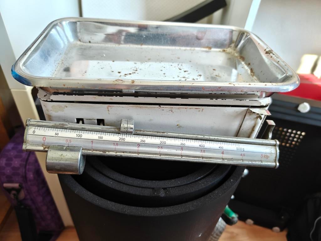 Weegschaal Exacta piccolo, Ophalen of Verzenden, 500 gram of grover, Minder dan 10 kg