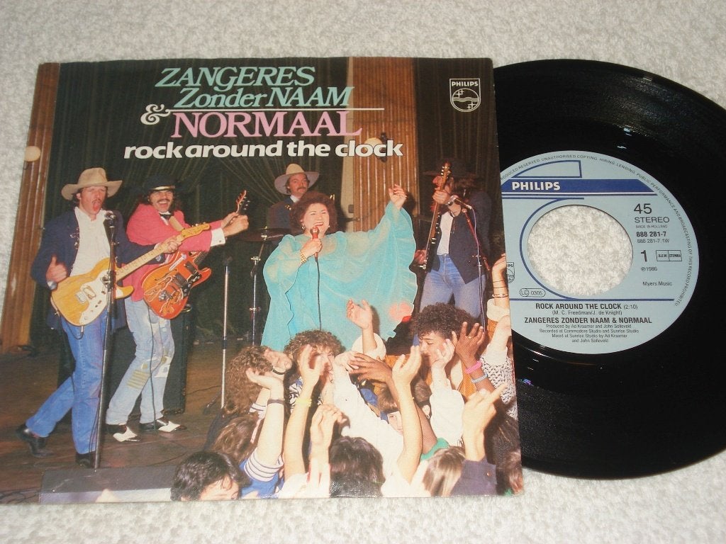 Normaal     Rock Around the Clock   Orgineel, Cd's en Dvd's, Vinyl Singles, Fotohoes, Ophalen of Verzenden, Zo goed als nieuw
