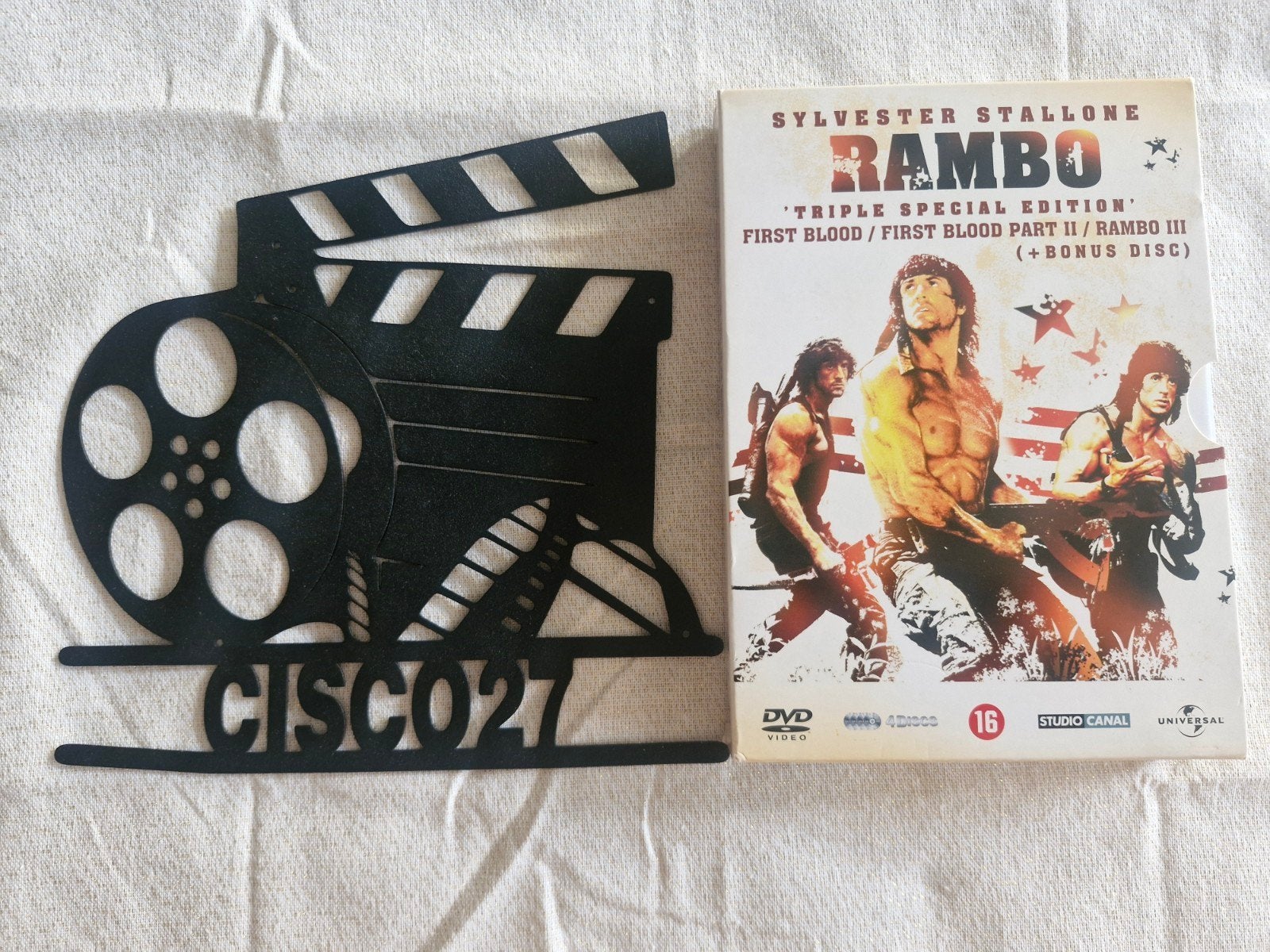 Rambo Triple Special Edition, Cd's en Dvd's, Engels, Vanaf 16 jaar, Nederlands, Inclusief DVD