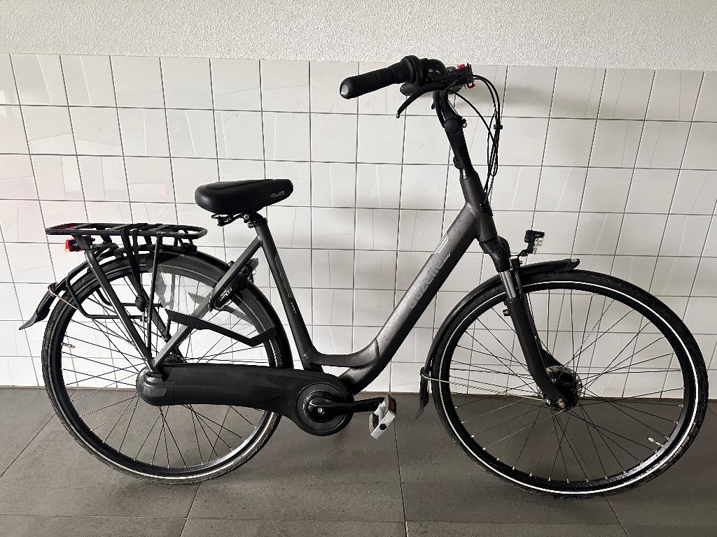 Gazelle Orange C7+ met fietstassen en mand, Fietsen en Brommers, Versnellingen, Ophalen of Verzenden, Zo goed als nieuw, 50 tot 53 cm