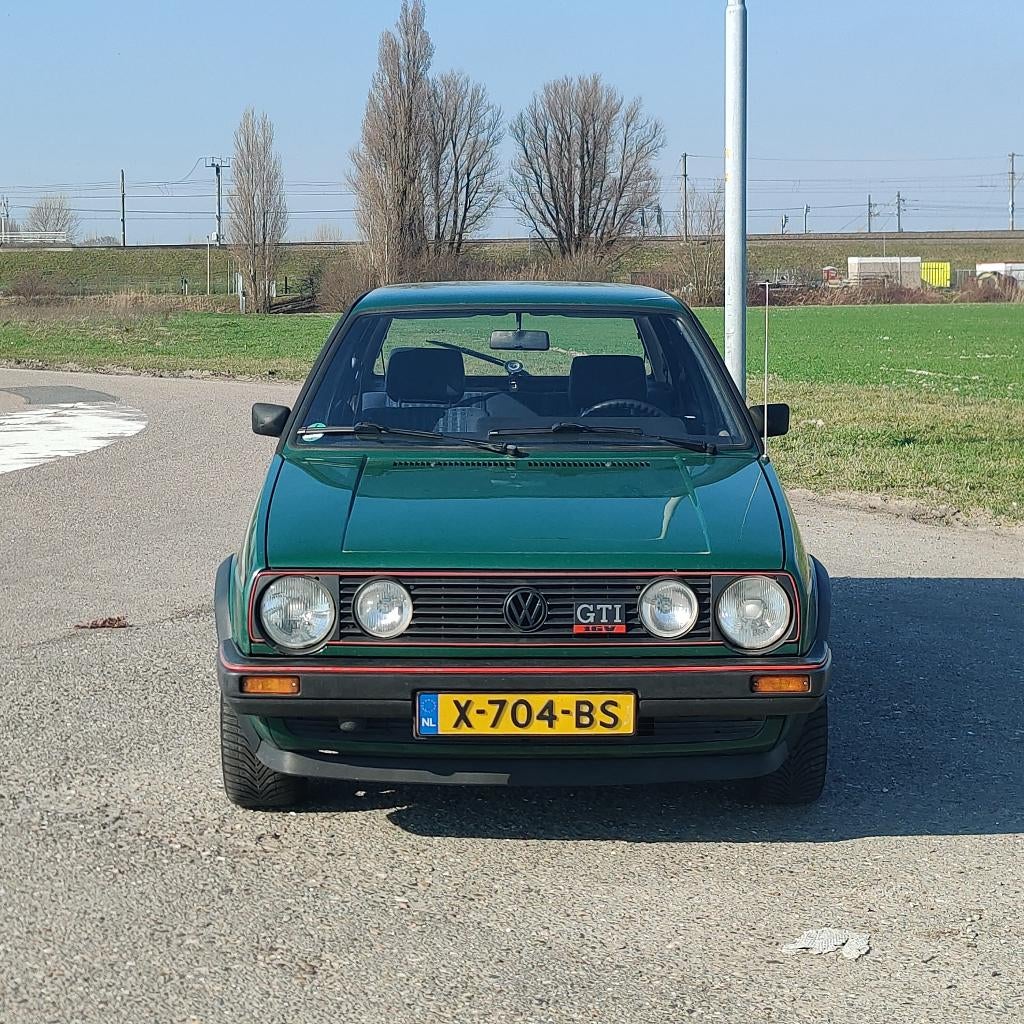 Volkswagen Golf AUT 1984 Groen / APK 2028 / TOPSTAAT / UNIEK, Auto's, Stof, 74 pk, 4 cilinders, 800 kg
