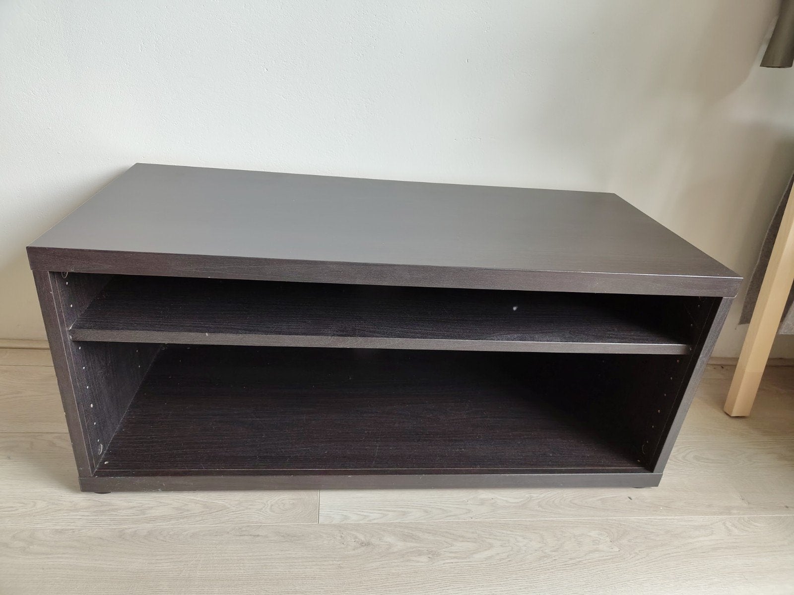 TV-meubel/kastje met 2 planken, Ophalen, Gebruikt, 50 tot 100 cm, Minder dan 100 cm