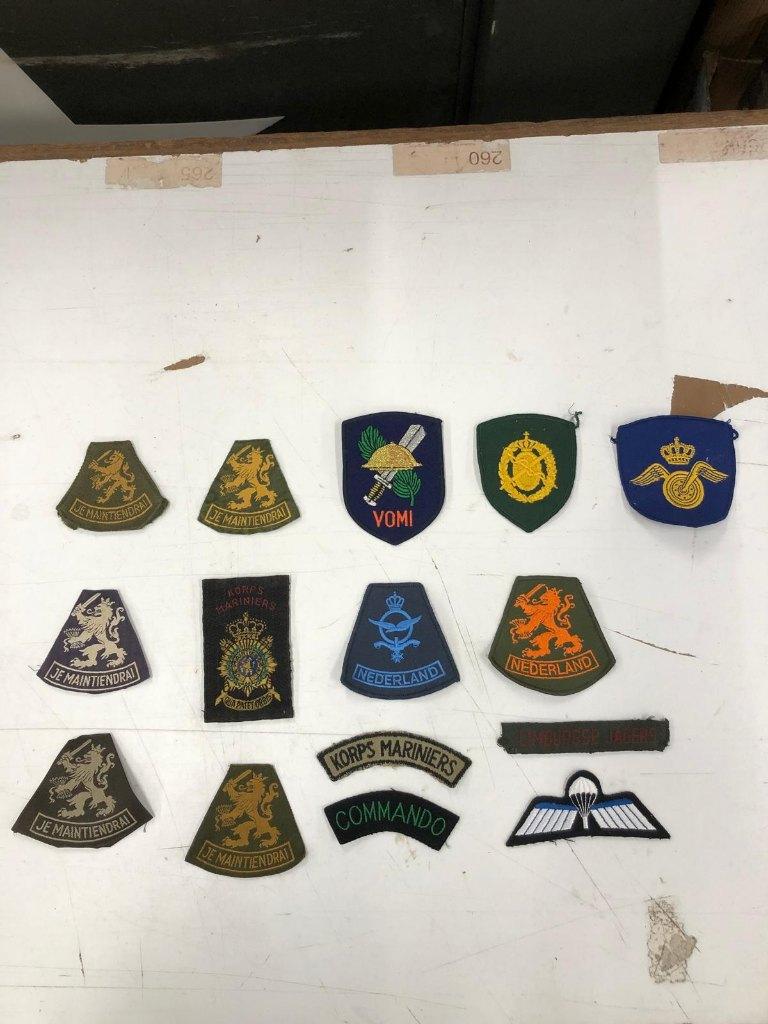 Emblemen - Nederlands leger - Verzamelobjecten, Nederlands leger, Ophalen of Verzenden, Nederlands leger, Nederlands leger