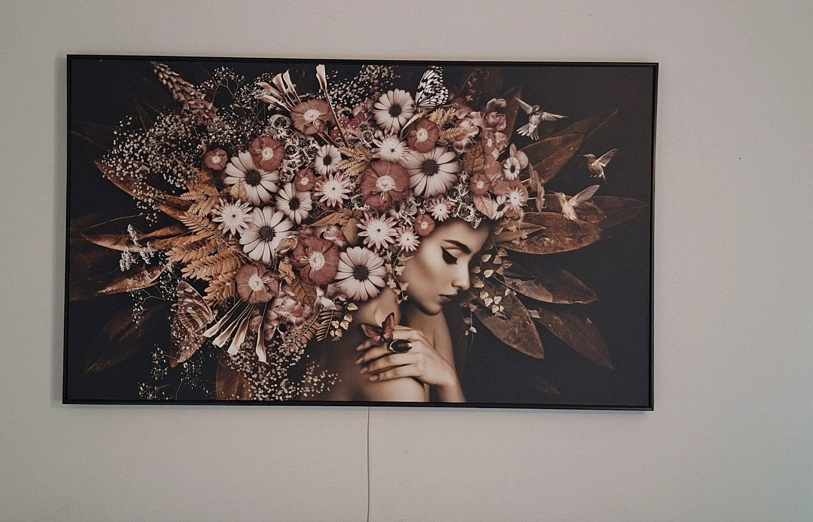 Schilderij Bloemenrijkdom, Ophalen, Zo goed als nieuw, Schilderij
