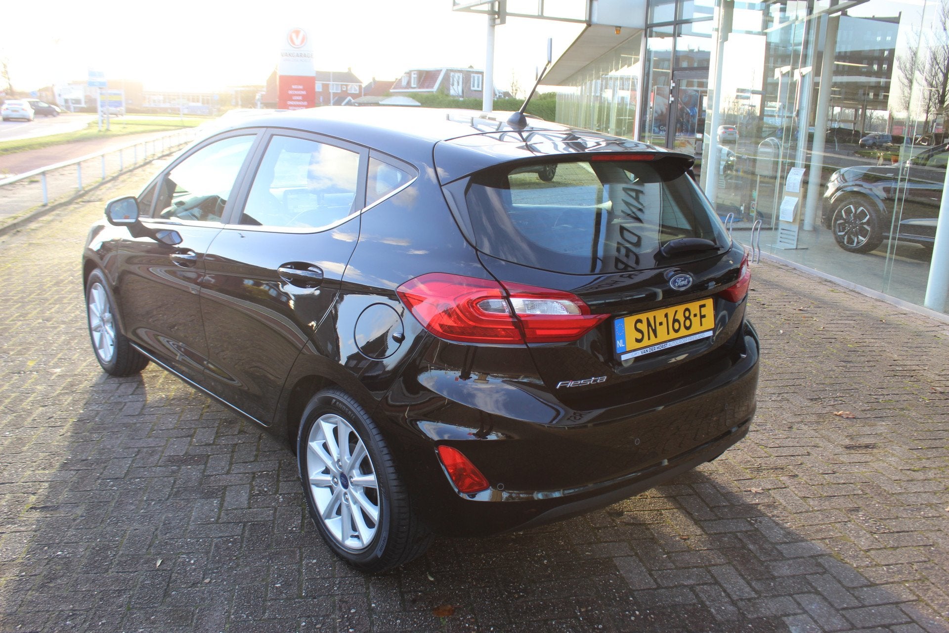 Ford Fiesta 1.0-100pk EcoBoost Titanium 5deurs Mooie en zuin, Voorwielaandrijving, 12 maanden, Gebruikt, 580 kg