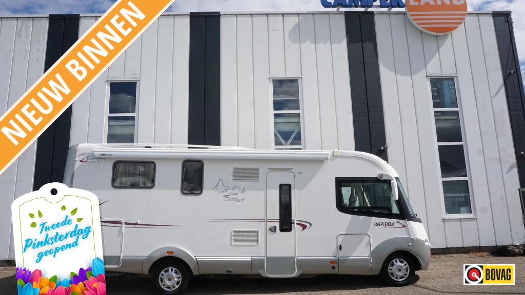 Rapido Le Randonneur 9092 DF 1e eig. 3850 kg, Caravans en Kamperen, Hagelvast dak, Ringverwarming, Fiat, Bedrijf