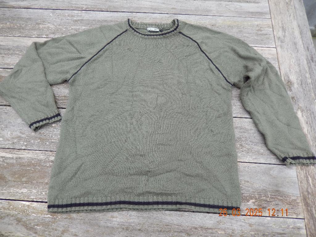 Clockhouse trui L navy green L, Maat 52/54 (L), Ophalen of Verzenden, Zo goed als nieuw, Clockhouse