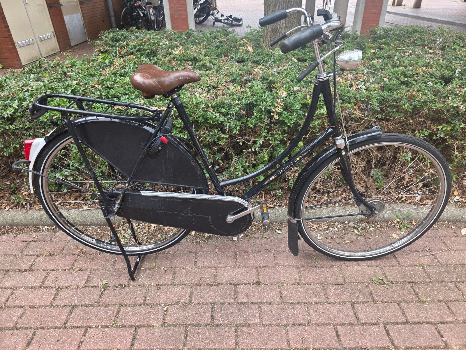gazelle tour de populair damesfiets stangremmen 3V, Ophalen, Gebruikt, Versnellingen, 56 cm of meer