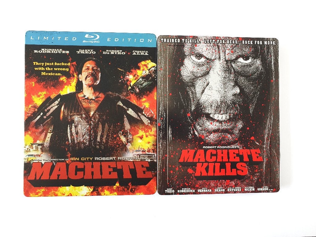 Machete + Machete Kills (STEELBOOK), Ophalen of Verzenden, Zo goed als nieuw, Actie