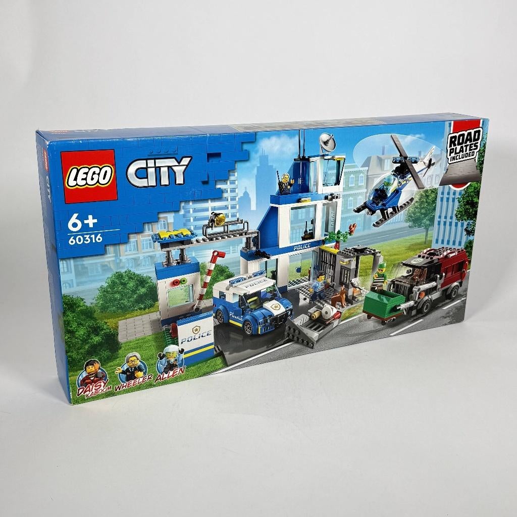 LEGO City 60316 Politiebureau – Nieuw