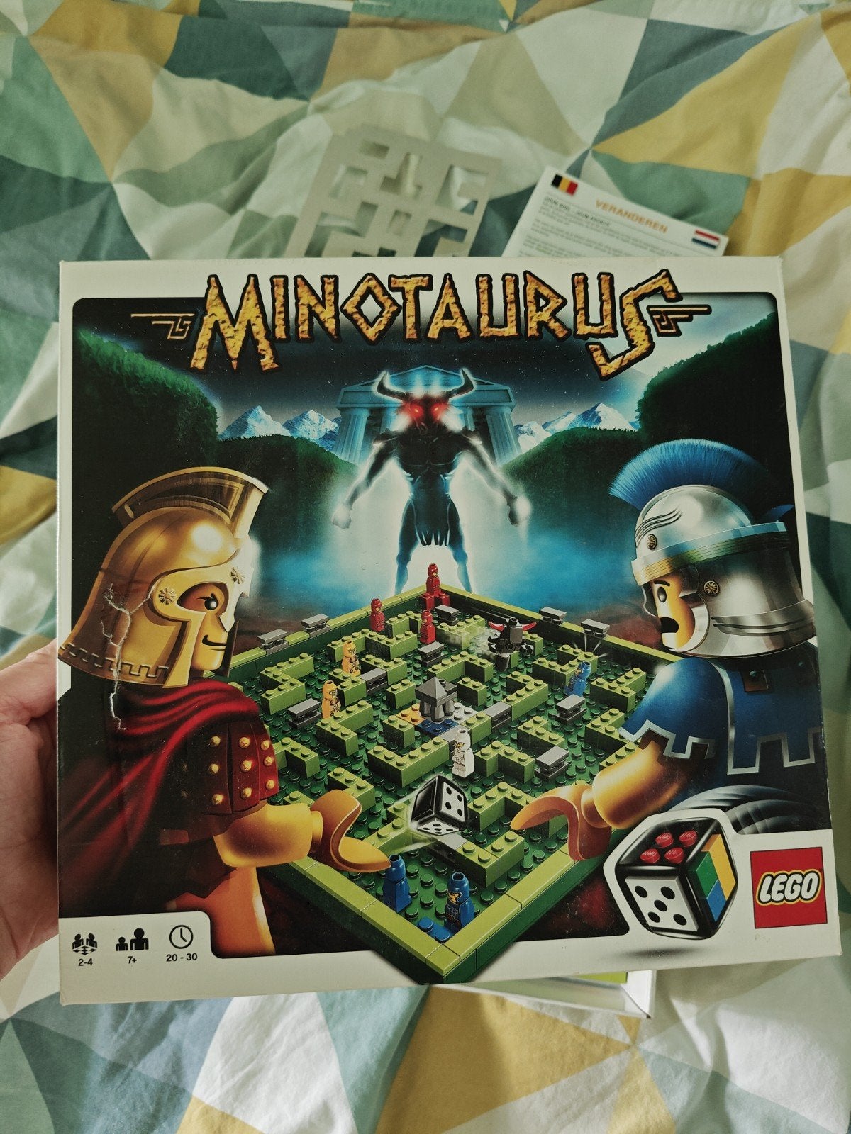 LEGO Games Minotaurus Bordspel - Compleet en Goede Staat, Drie of vier spelers, Ophalen of Verzenden, Gebruikt, LEGO