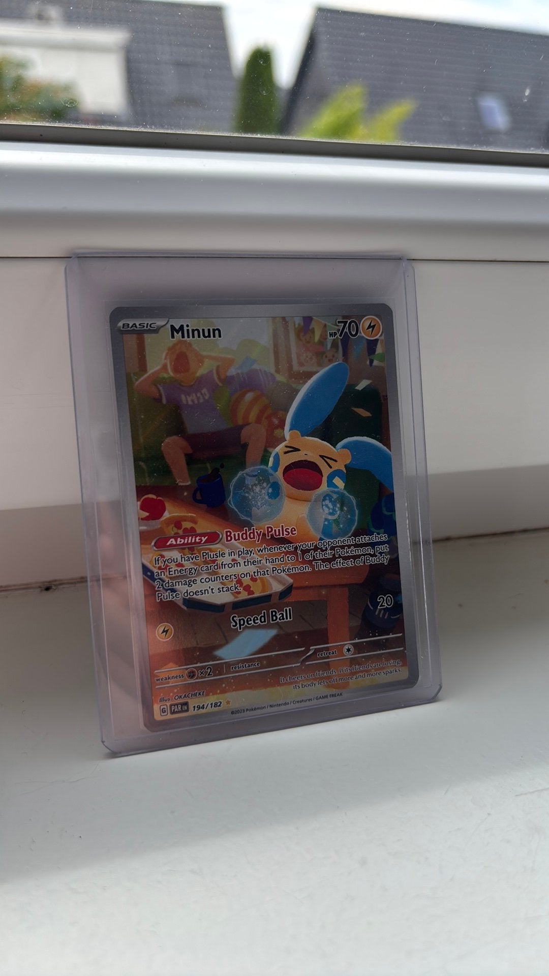 Minum pokemon kaart, Hobby en Vrije tijd, Verzamelkaartspellen | Yu-gi-Oh!, Ophalen of Verzenden, Zo goed als nieuw