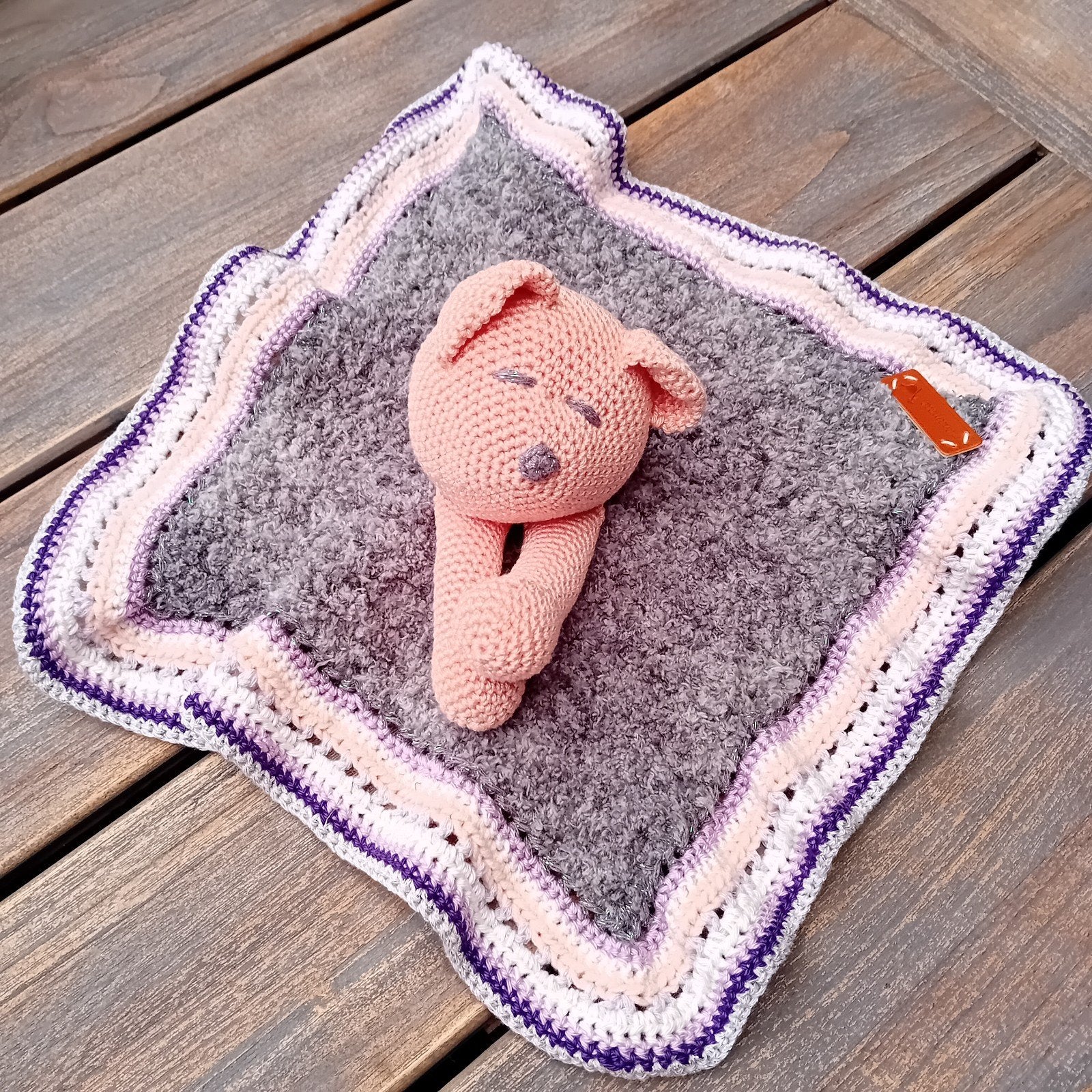Gehaakt knuffeldoekje, Ophalen of Verzenden, Nieuw, Haken, Overige typen
