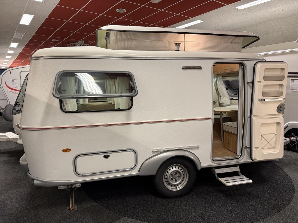 ERIBA TOURING 410 APARTE BEDDEN ZITJE LUIFEL MET ZIJWAND, Schokbreker, 4 tot 5 meter, Eriba, Overige typen