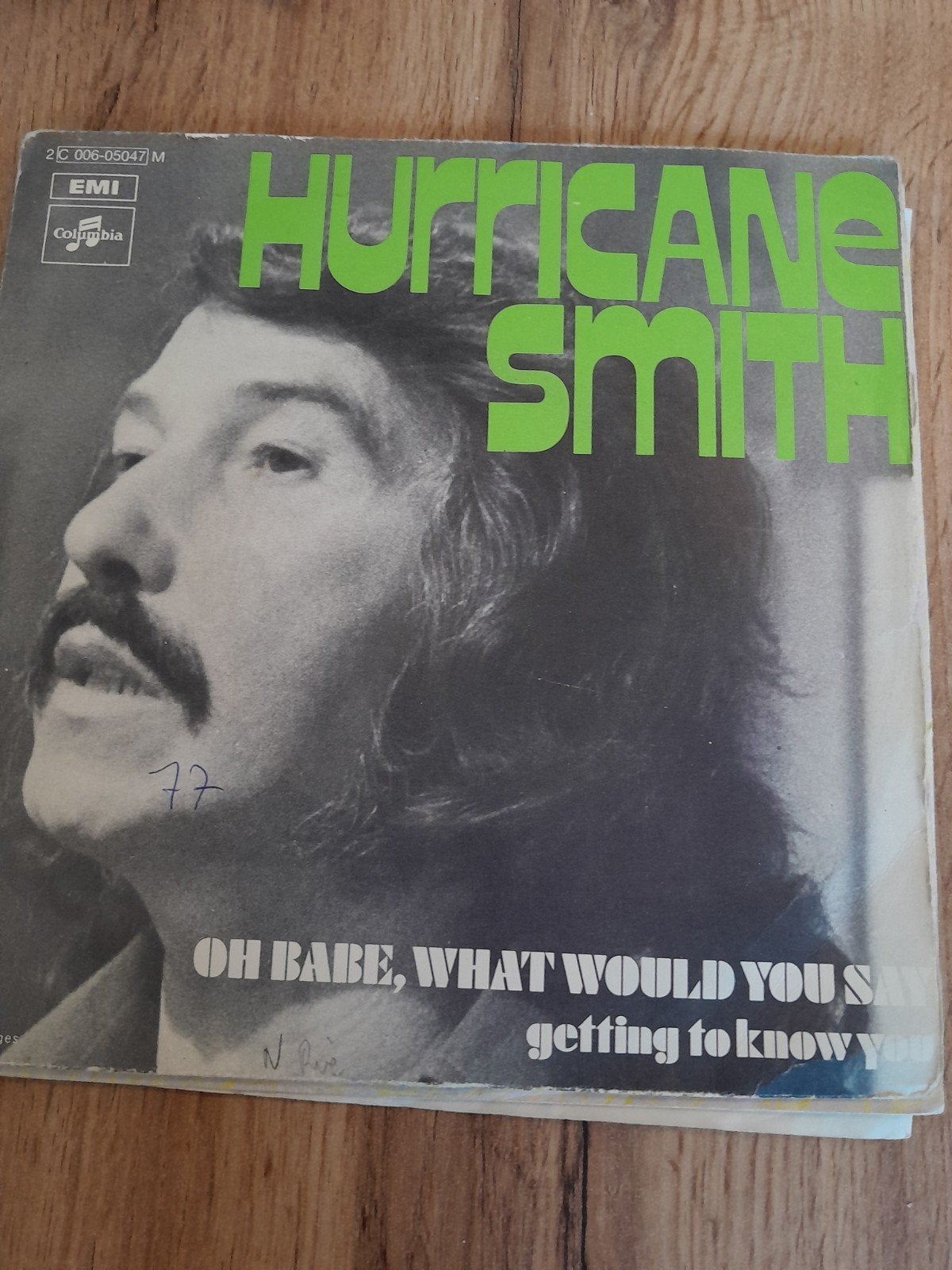 Hurricane smith 7inch oh babe what would you say, Ophalen of Verzenden, Zo goed als nieuw, Pop
