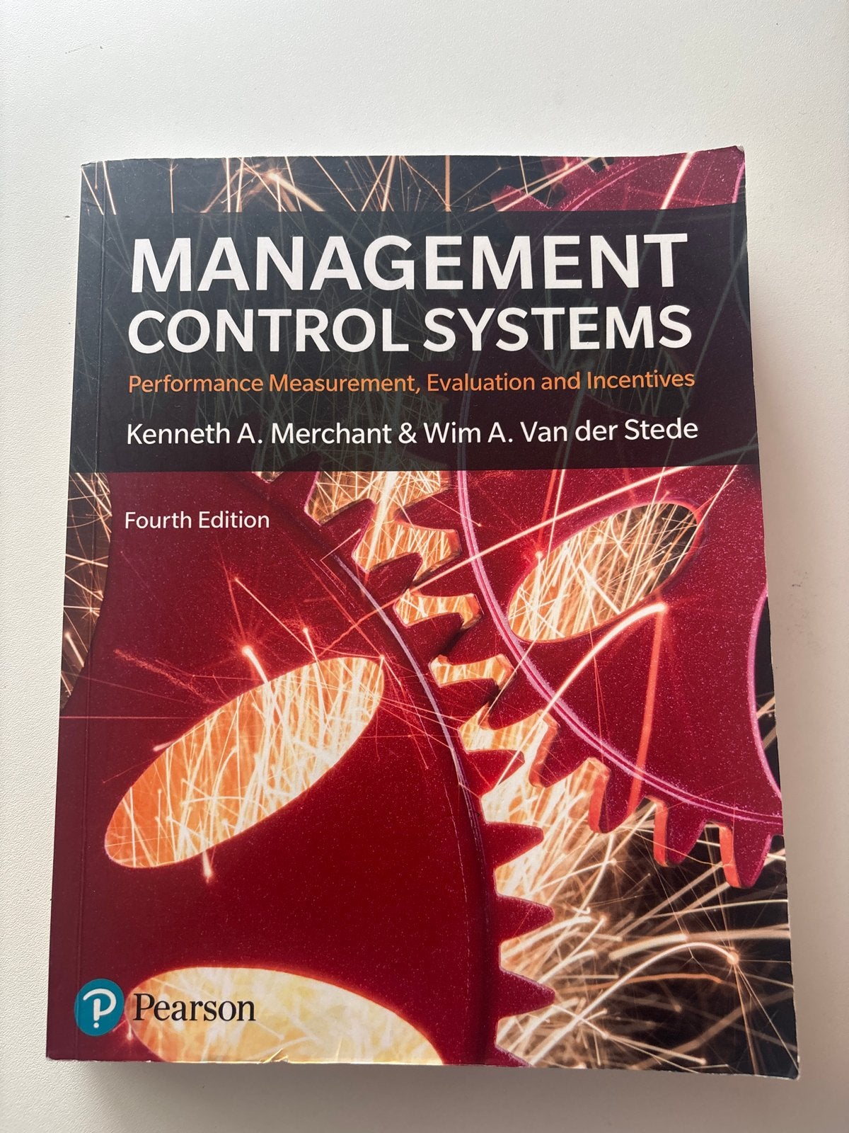 Management Control Systems - Kenneth A. Merchant (4e editie), Ophalen of Verzenden, Gamma, Zo goed als nieuw, HBO