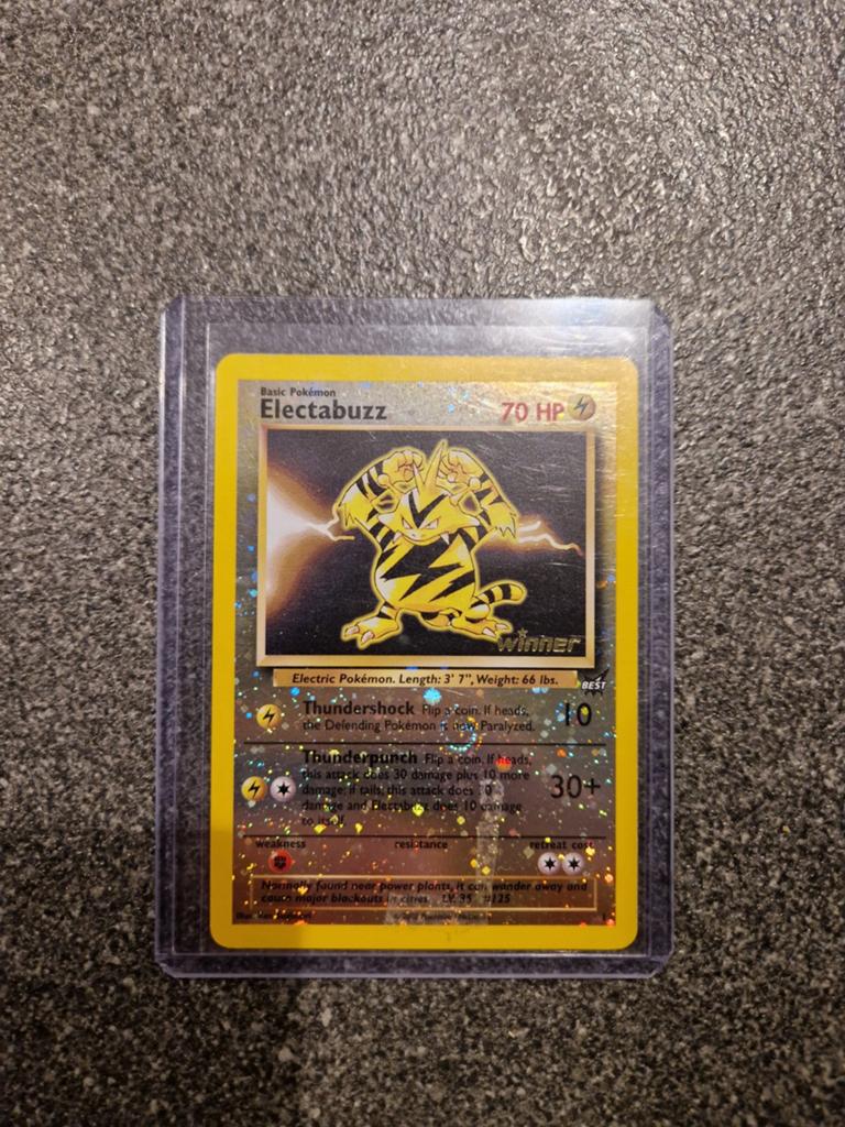 Electabuzz Winner Holo Promo, Ophalen of Verzenden, Zo goed als nieuw