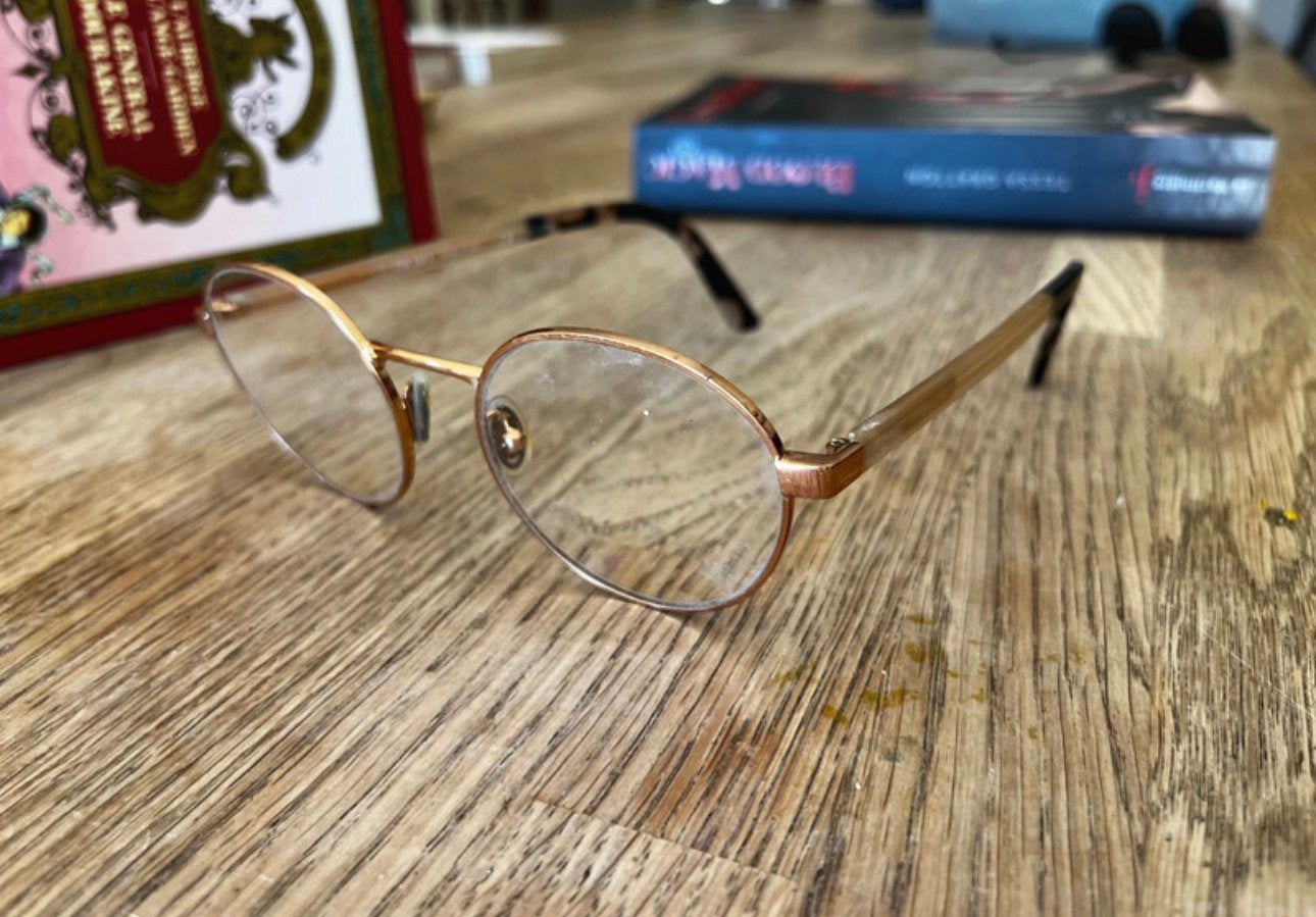 VINTAGE Goud Prada Brilmontuur – Modelcode (49-19), Overige merken, Overige kleuren, Ophalen of Verzenden, Zo goed als nieuw