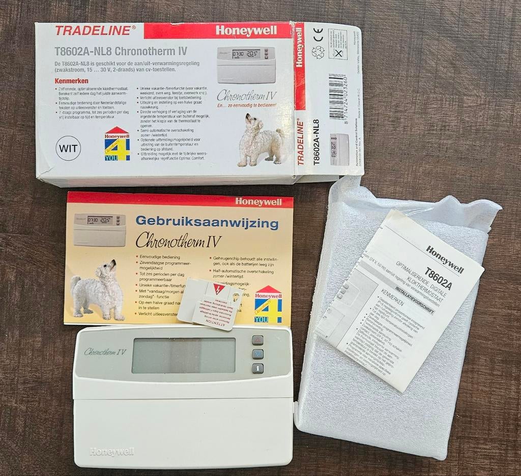 Honeywell Chronoterm 4 klokthermostaat, Ophalen of Verzenden, Gebruikt