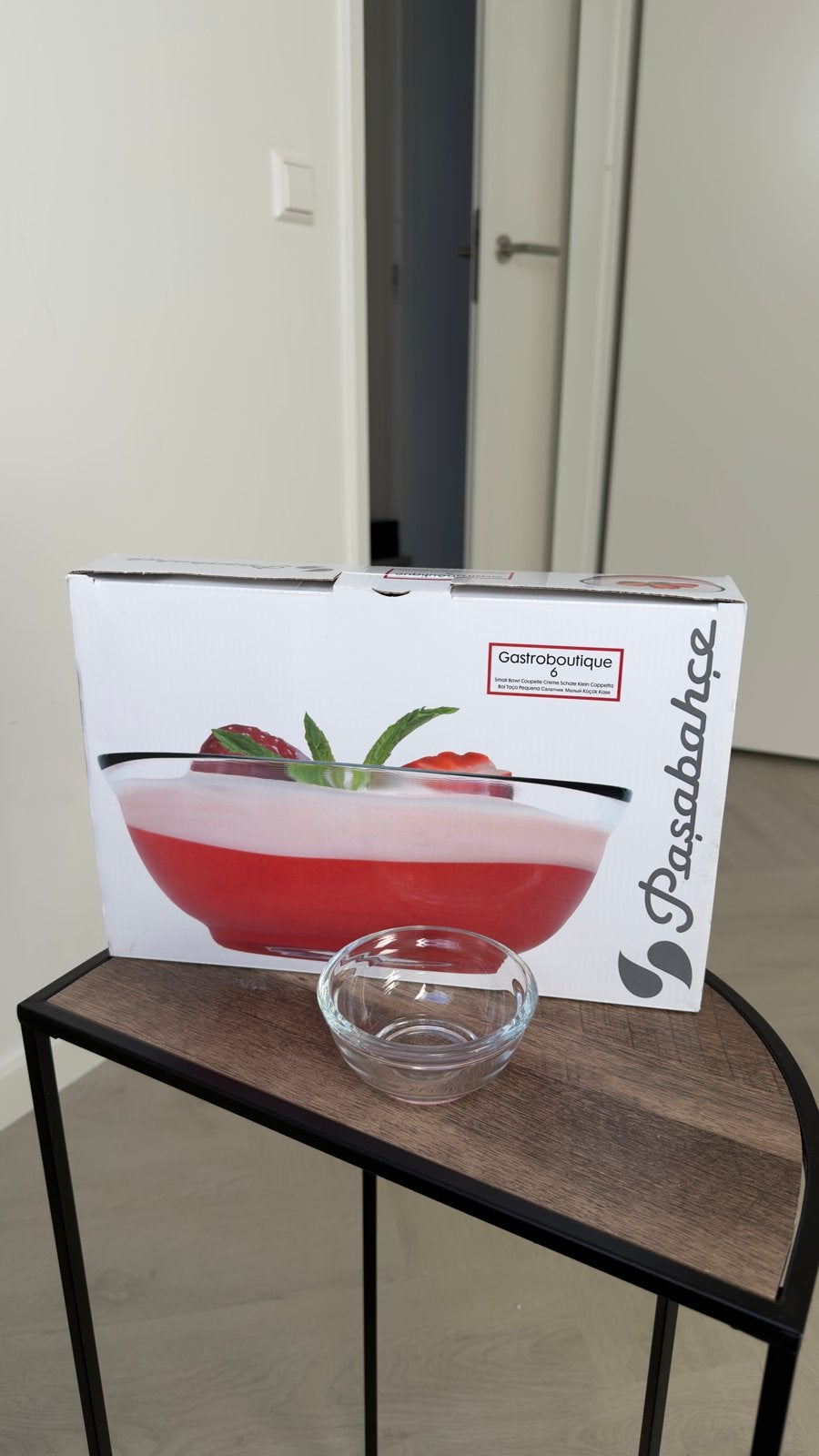 Pasabahce GastroBoutique Glazen Kommen Set - 6 Stuks, Ophalen, Nieuw, Overige merken, Glas