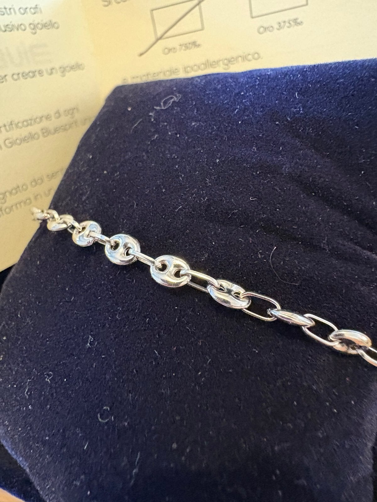 Italiaanse 18k 750% Witgouden Armbanden, Ophalen, Gebruikt, Wit, Goud