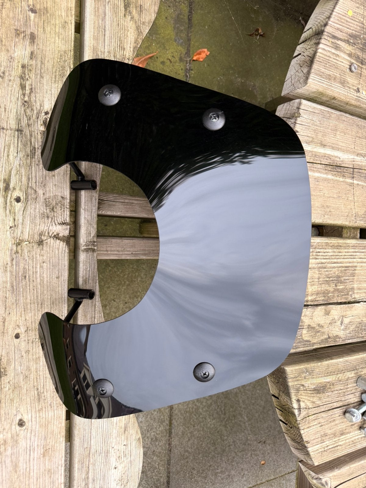 Sym fiddle 2 laag smoke windscherm, Ophalen of Verzenden, Zo goed als nieuw, Benzine