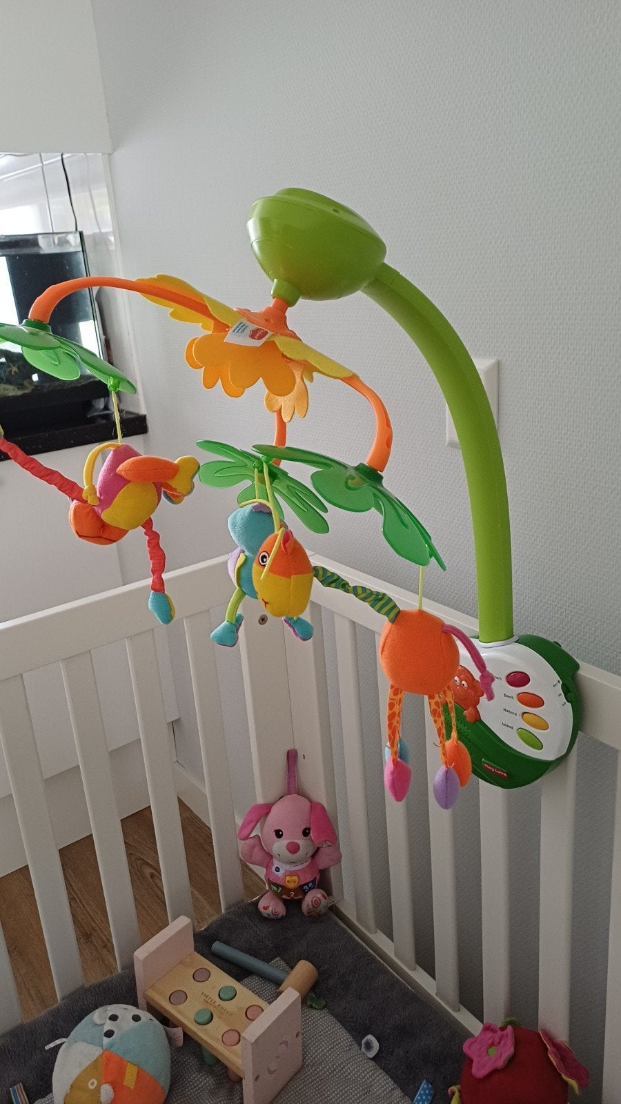 Fisher-Price Rainforest Muziekmobiel met Licht en Geluid, Kinderen en Baby's, Speelgoed | Babyspeelgoed, Ophalen of Verzenden