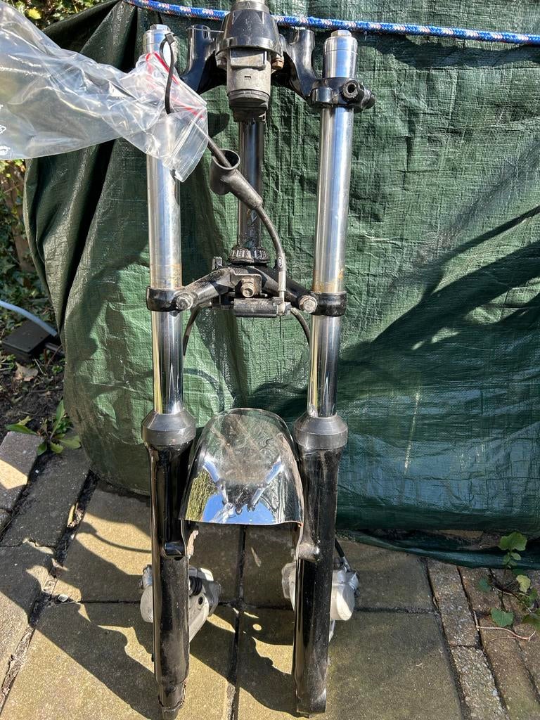 Honda CX500 voorvork compleet met remklauwen, Motoren, Ophalen of Verzenden, Gebruikt